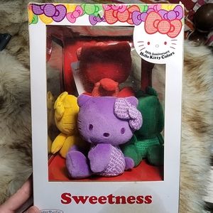 35th Anniversary Hello Kitty Colors plushies